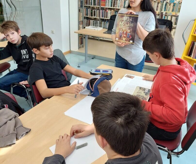 Posjet GKC Pula – projekt 13 hrvatskih kraljeva