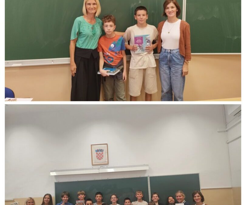 ŠKOLSKO NATJECANJE  U ČITANJU NAGLAS